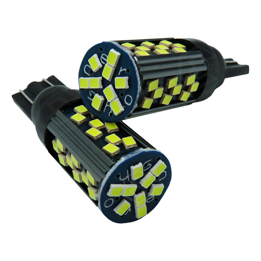 Kit 2 Focos Pellizco T10 Canbus 45 Leds Super Potente 12a24v