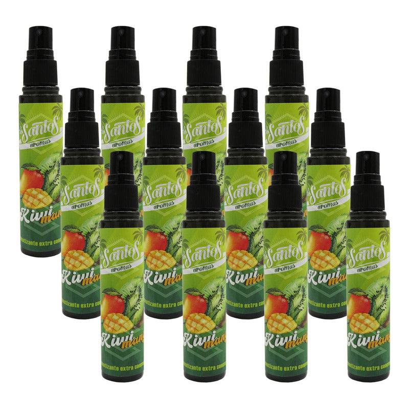 12 Aromatizante Botella Spray Liquido 60ml Auto Casa Ambient