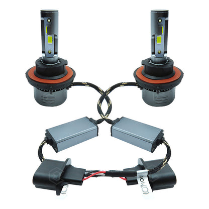 Kit Focos H13 24 Led Csp 9-30v 27w Reales Alta Y Baja 8000lm H13