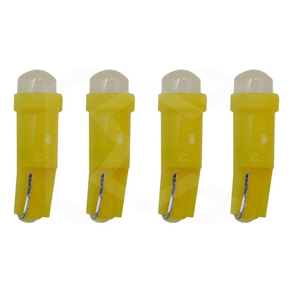 Kit 4 Focos 1 Led Pellizco T5 2721 Tablero Cluster Tipo Vela
