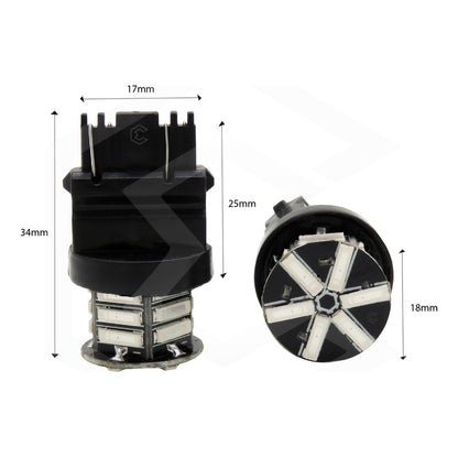 Par 2 Focos 3157 1156 1157 7440 7443 1176 21 Leds Estrobo