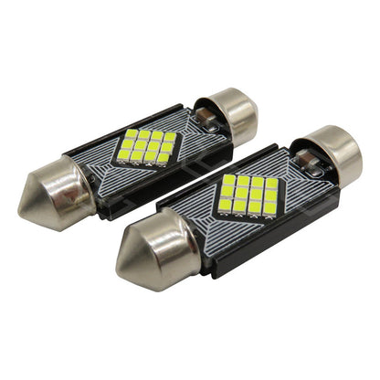 10 Focos 12 Led Canbus C10w Festoon Fusible Interior 12/24v