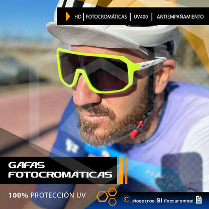 Lentes Gafas Fotocromáticas Deportivas Con Proteccion Uv400