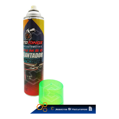 2 Abrillantador Jumbo Restaurador De Hules Y Plásticos 579ml Abrillantador