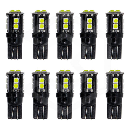 Kit 5 Par De Focos De Pellizco 12 Led Canbus Smd