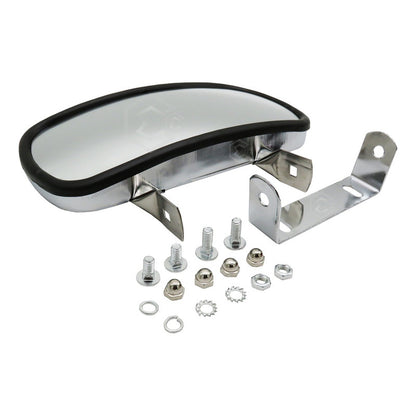 10 Espejo Lateral Universal Trailer Camion Cromado Banqueter