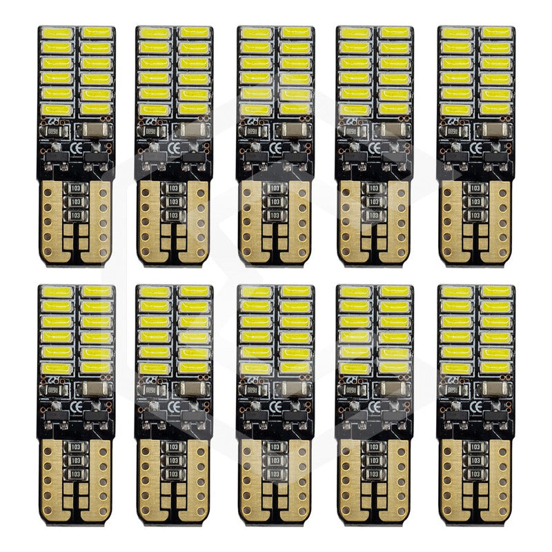 Kit De 50 Focos De 24 Leds 12v Canbus Envío Gratis