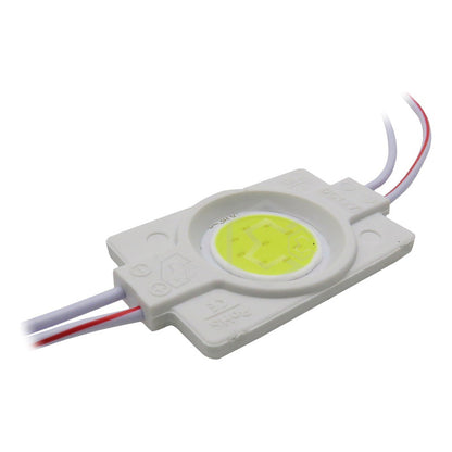 20 Módulos De 9 Led Cob Plasma Redondos Alta Intensidad 12v