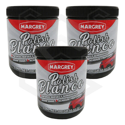 3 Polish 300gr Blanco,rojo,rosa Alto Brillo Grano A Elegir