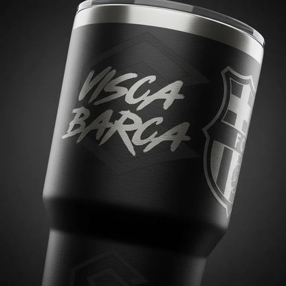 Vaso Termo Barcelona Fc Champion Láser Acero Inoxidable 30oz Negro Vaso Termo Barcelona Fc Champion Láser Acero Inoxidable 30oz