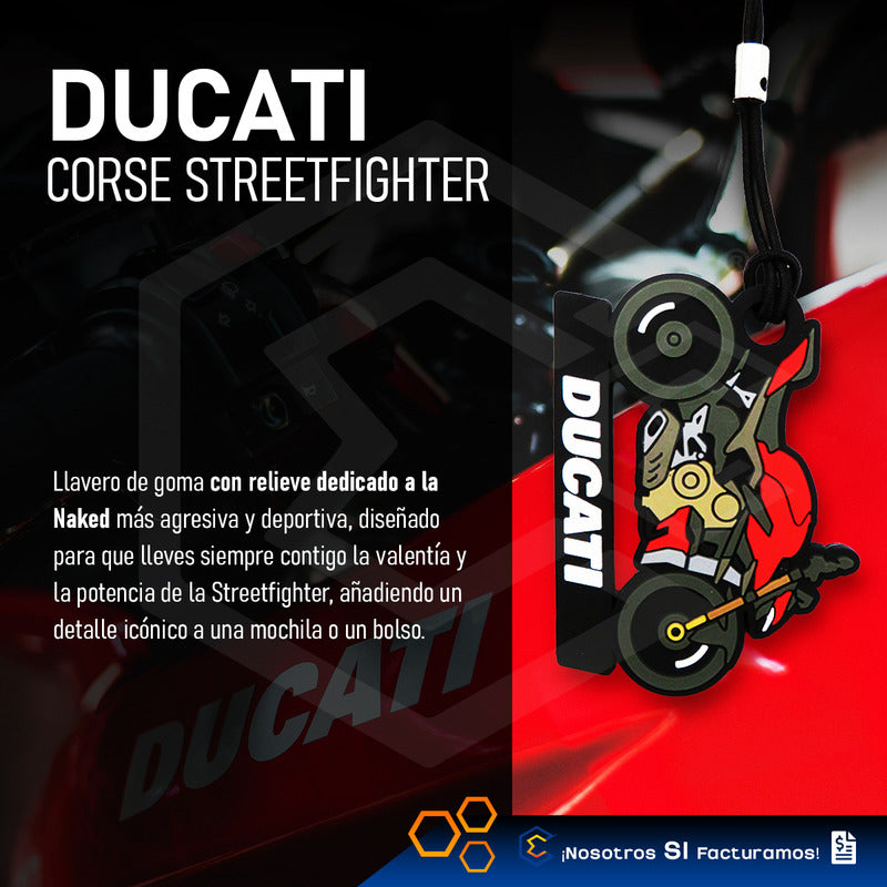 Llavero Ducati Monster Panigale Diavel Corse Moto Original Moto