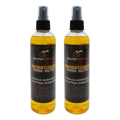 2 Aromatizante P Auto Desodorante Liquido Casa Oficina 270ml