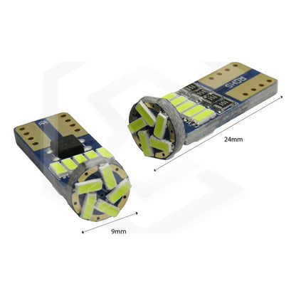 Foco Led T10 Pellizco Tablero 250lm Can-bus Auto - Moto 2pz