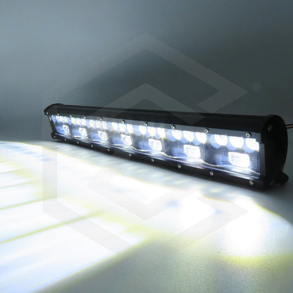 Barra 28 Hiperleds Funcion Blanco Fijo 20'' 25,000lm 12-24v