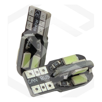 Kit 5 Par Focos De Pellizco 8 Led Canbus Alta Intensidad 12v