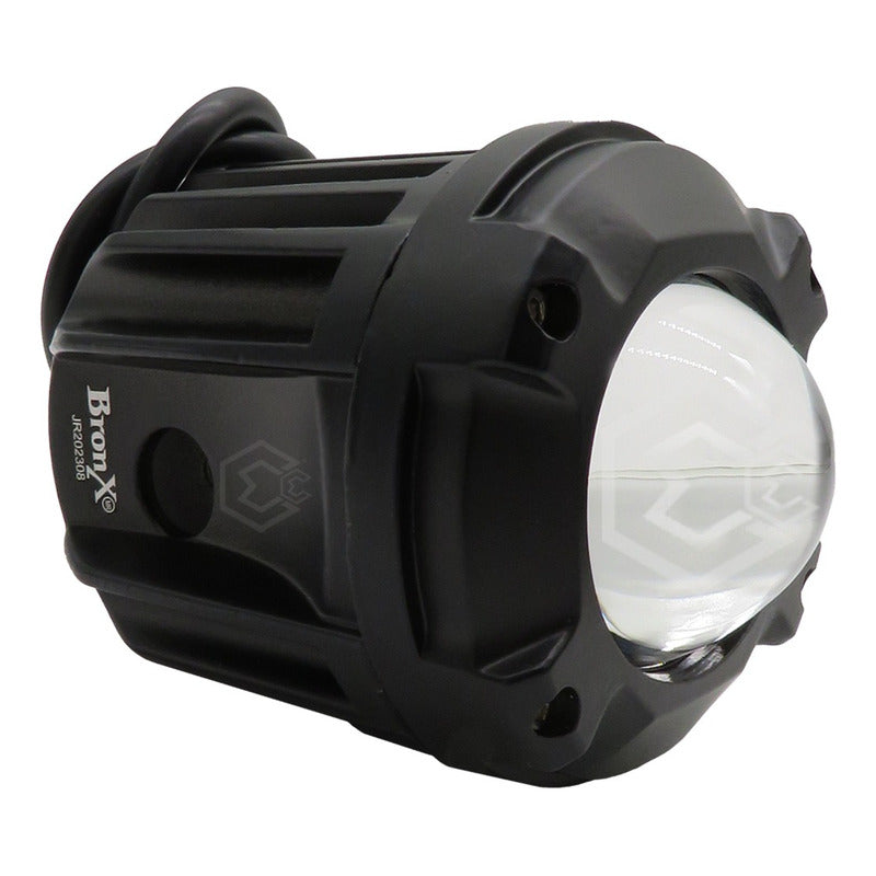 Faros Redondo Empotrable Bicolor 5500lm 6 Hiperled C/lup