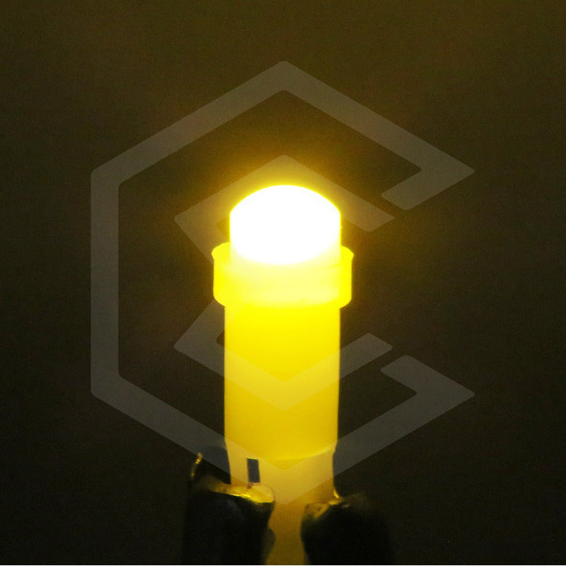Kit 10 Focos 1 Led Pellizco T5 2721 Tablero Cluster Tipo Vel