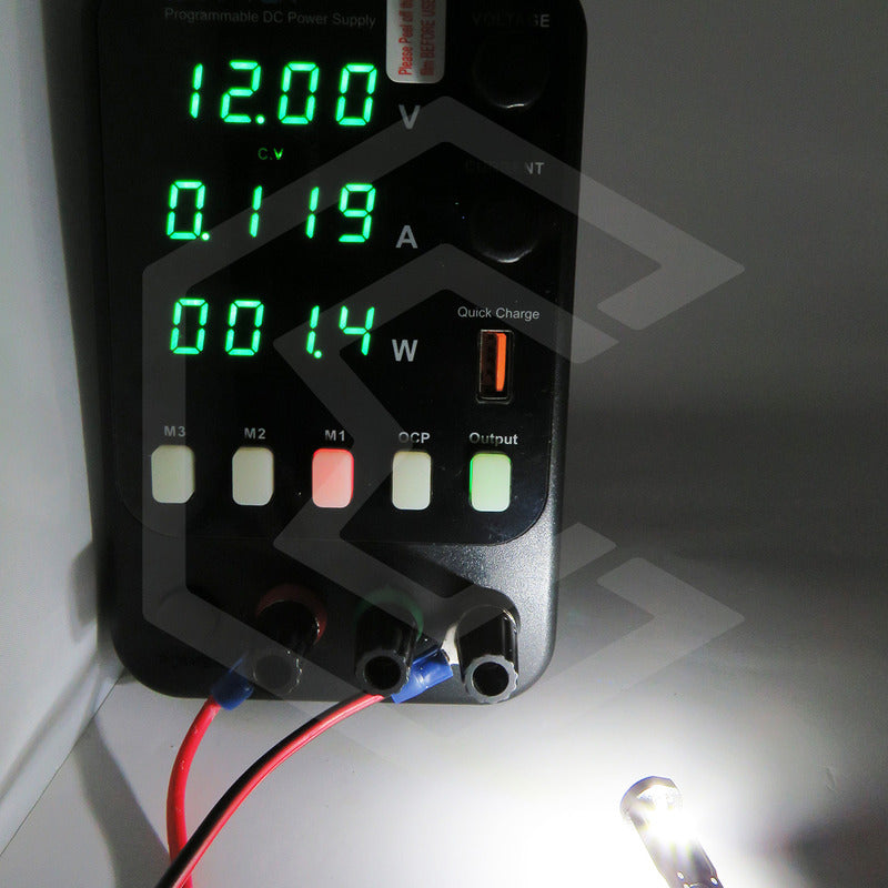 Kit 10 Foco Pellizco T10 Canbus W5w 194 168 2825  No Error 9