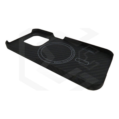 Funda Case De iPhone 13-14 Fibra De Carbono 100% Real