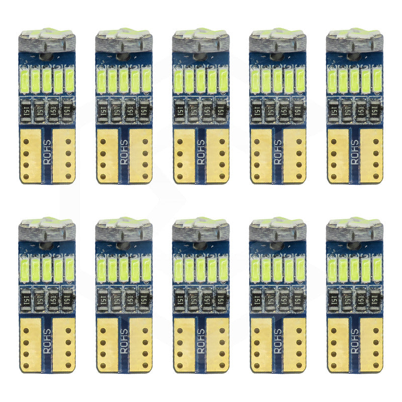 Kit 5 Par Focos De Pellizco 15 Led Canbus Alta Intensidad