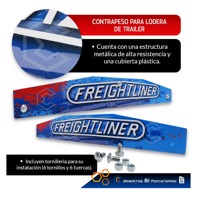 Contrapeso Para Loderas Trailer Tracto Camion 60cm X 10cm