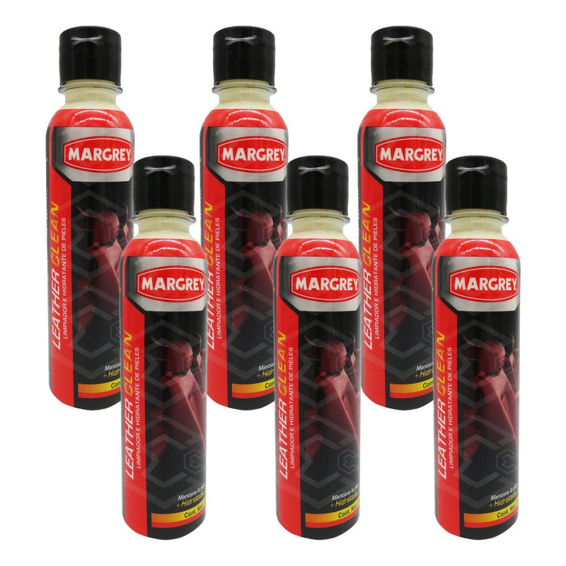 6 Limpiador E Hidratante De Piel Leather Clean Margrey 250ml