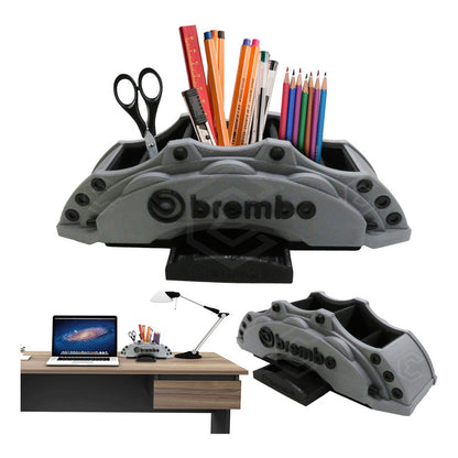Porta Lápices Organizador Escritorio Brembo Caliper 3d Petg