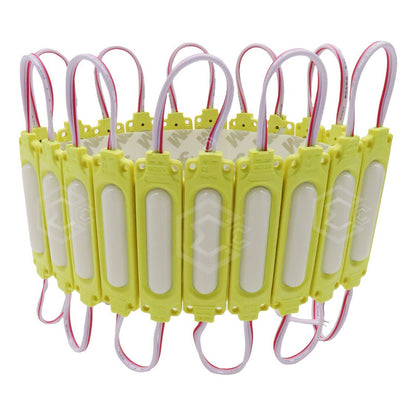 Tira 20 Módulos De Led Cob Plasma Encapsulados Reforzados