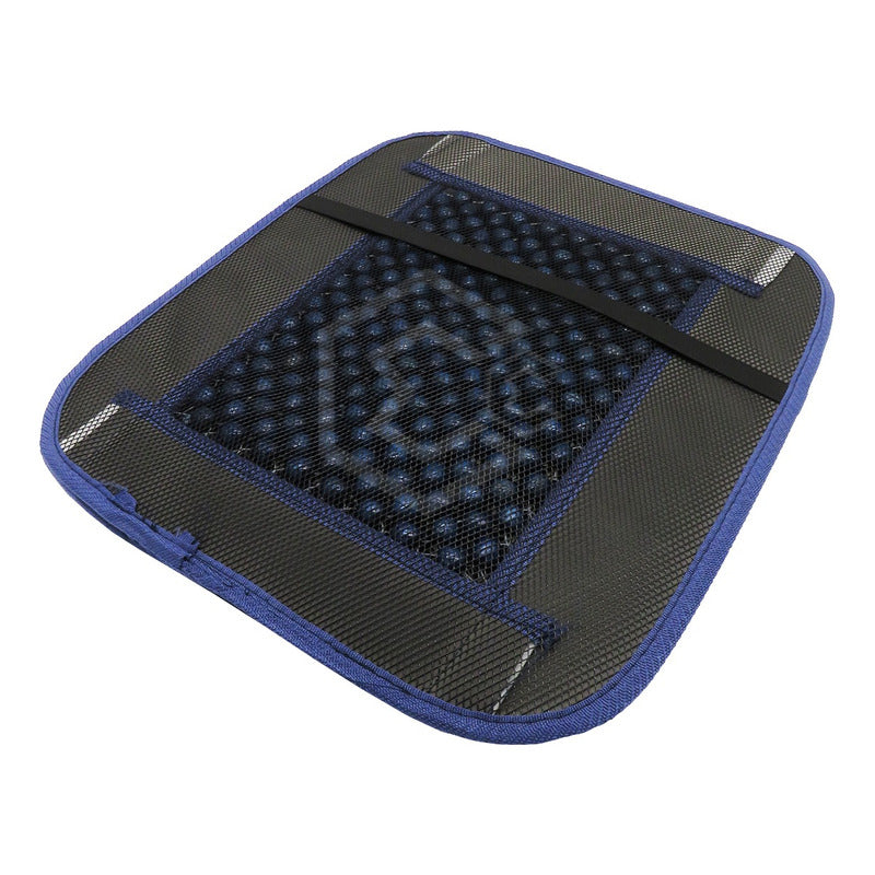 Respaldo Universal Asiento Bolitas De Madera Color A Elegir