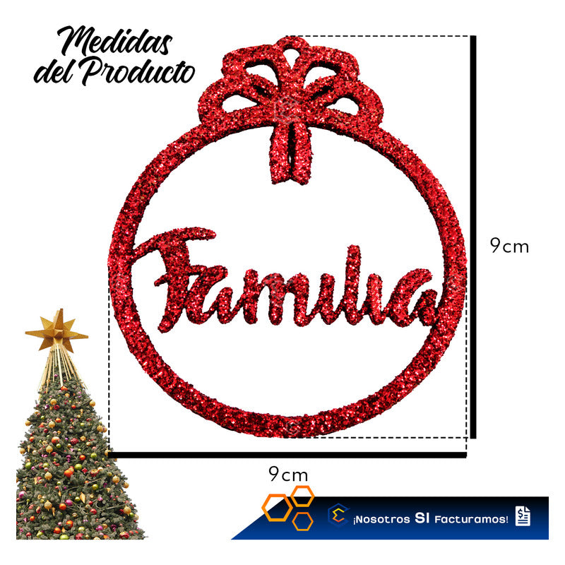 Esferas Navideñas Para Arbol Navidad Diamantina  Kit 10pzas