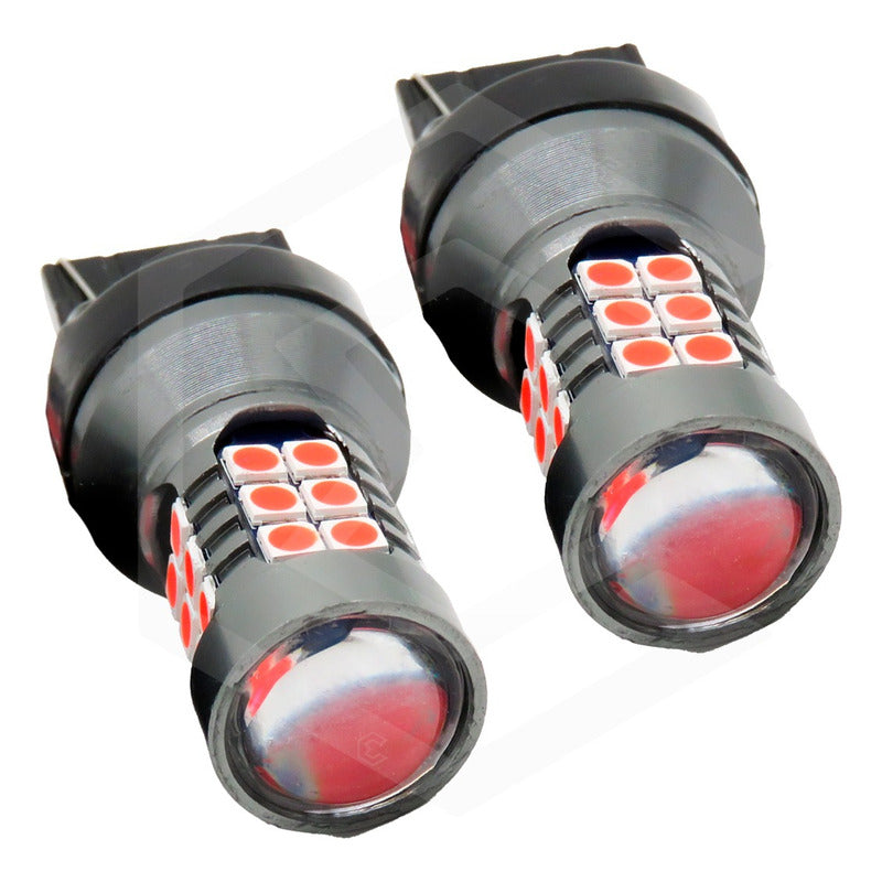 2 Focos 27 Led 1156 1157 3157 7440 7443 No Error Stop Cuarto