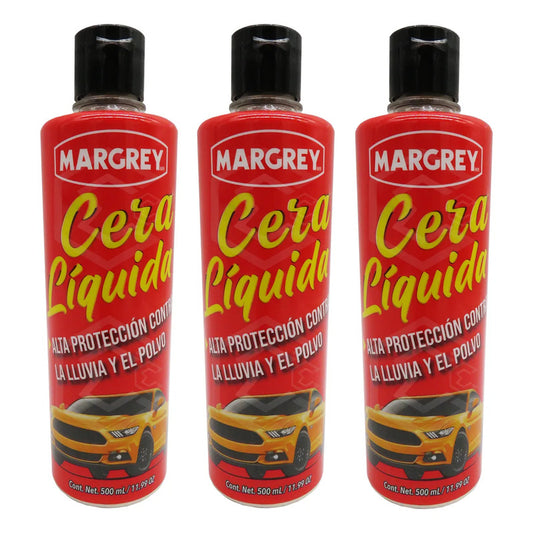 3margrey  Cera  Alta Proteccion Automotriz Base Agua 500ml