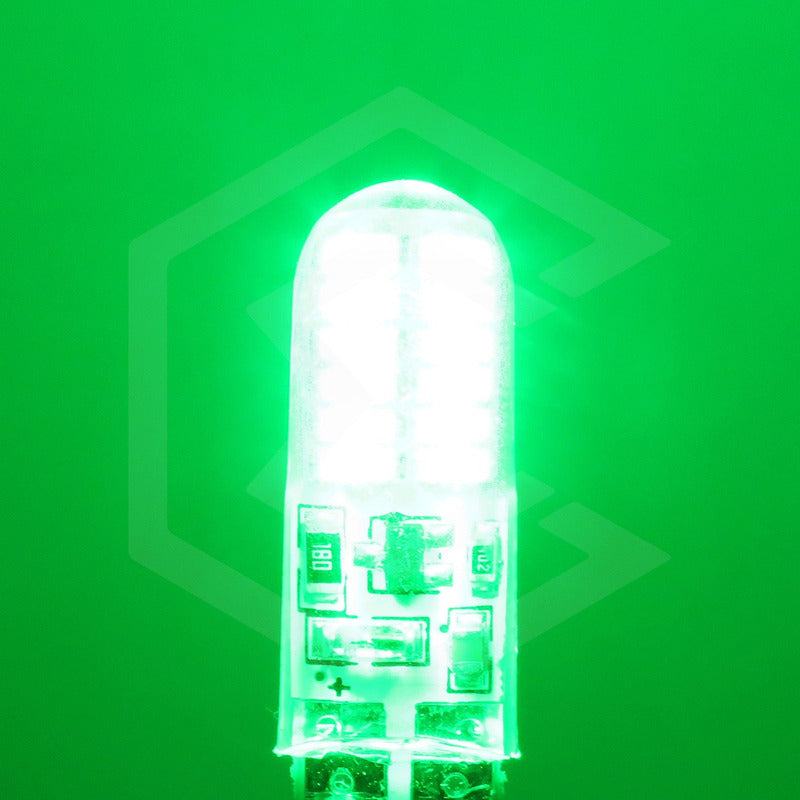Kit De 50 Focos De Pellizco 24 Leds Canbus Fijo+estrobo 12v