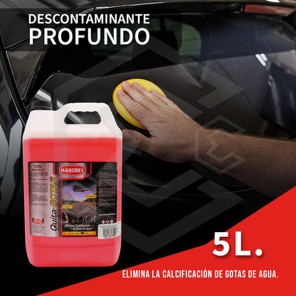 Porron 5lts Quita Gotas Margrey P/parabrisas Ventanales