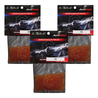 3 Aromatizante Para Auto Desodorante Perla Casa Oficina 25gr