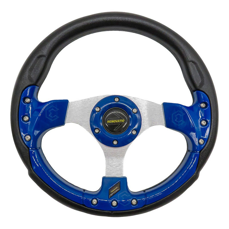 Volante Deportivo Universal De Metal Con 9 Pernos 320mm