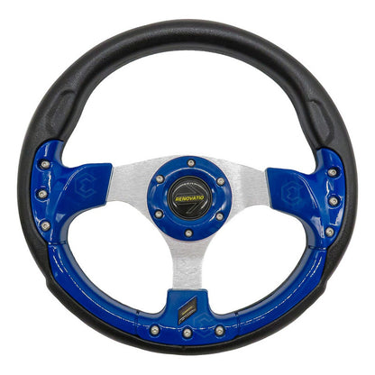 Volante Deportivo Universal De Metal Con 9 Pernos 320mm