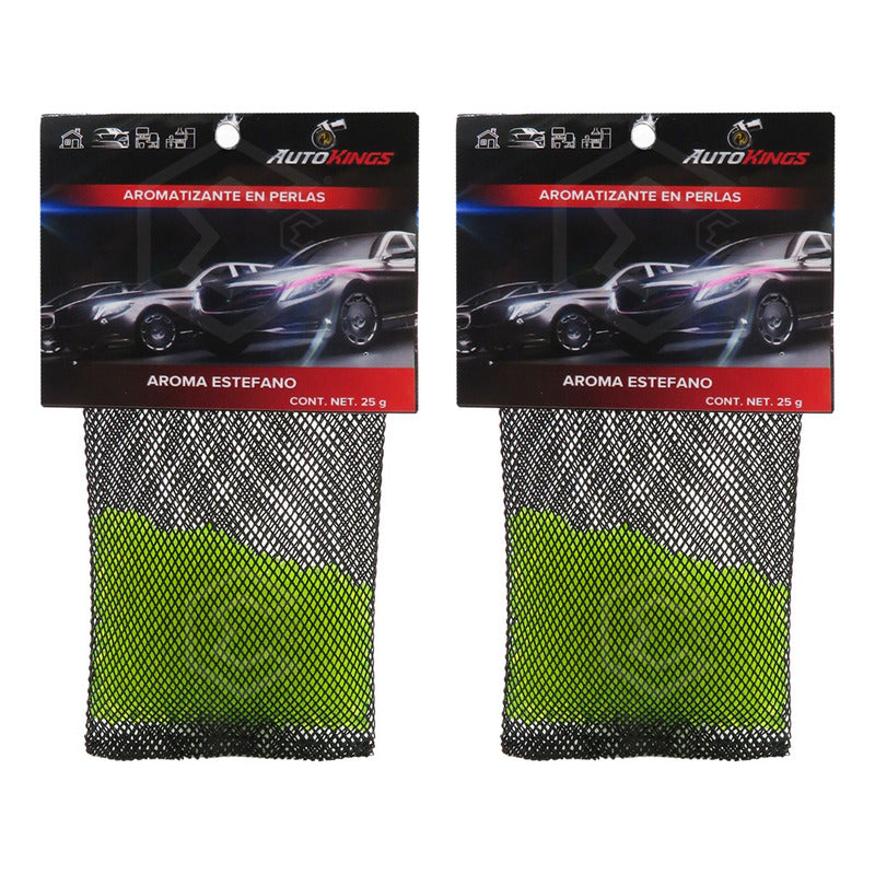 2 Aromatizante Para Auto Desodorante Perla Casa Oficina 25gr