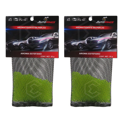 2 Aromatizante Para Auto Desodorante Perla Casa Oficina 25gr