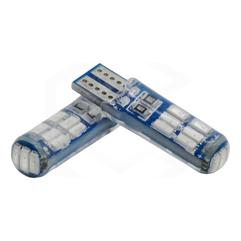 Par Focos De Pellizco T10 15 Leds Encapsulado