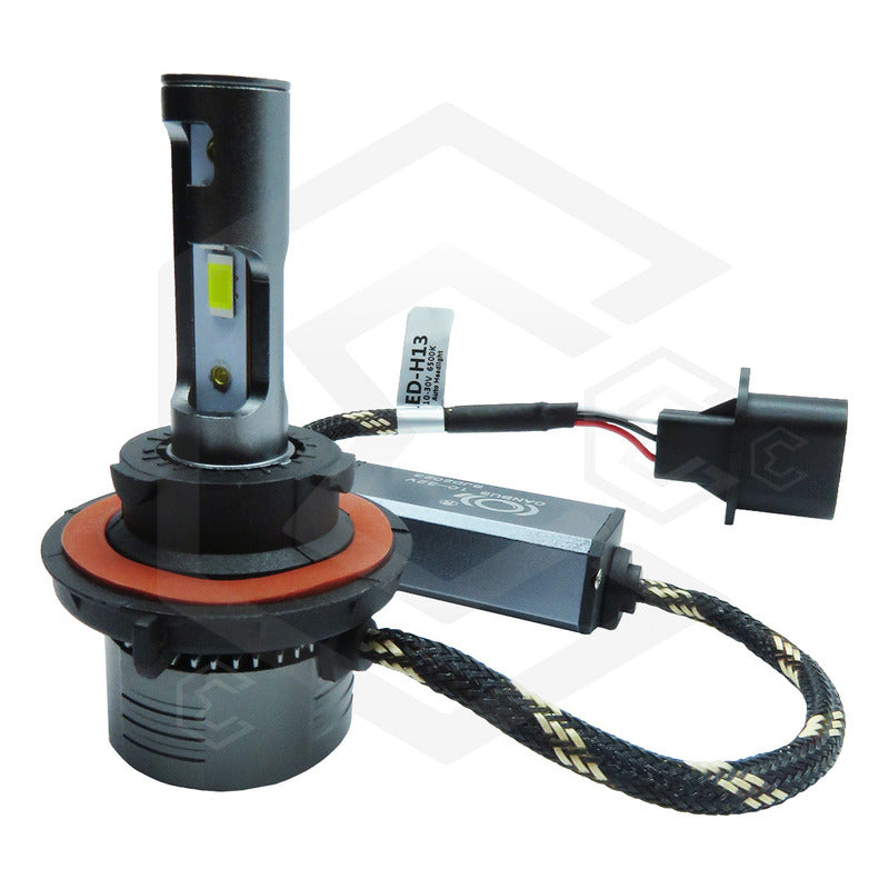 Kit Focos H13 24 Led Csp 9-30v 27w Reales Alta Y Baja 8000lm H13