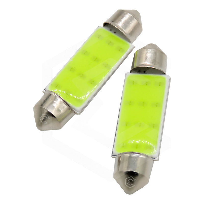 40 Pzs Foco Led Cob Festoon Fusible Interior 31 36 39 41 Mm
