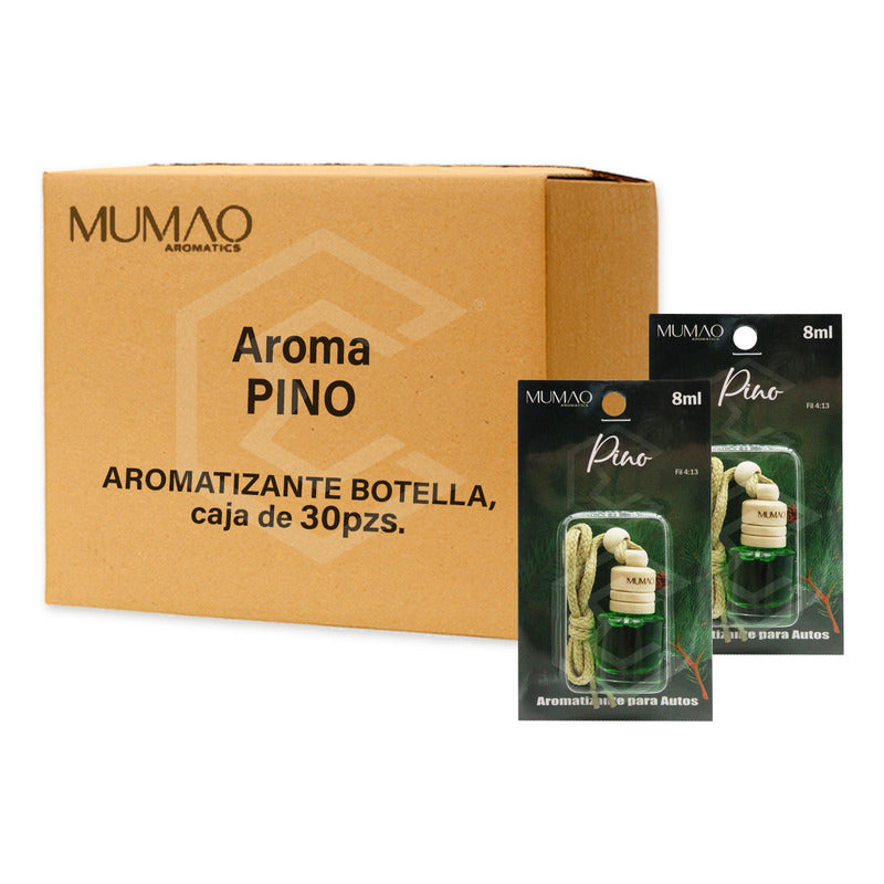 30 Aromatizante Colgante Botella 8ml Auto Casa Ambient Mumao
