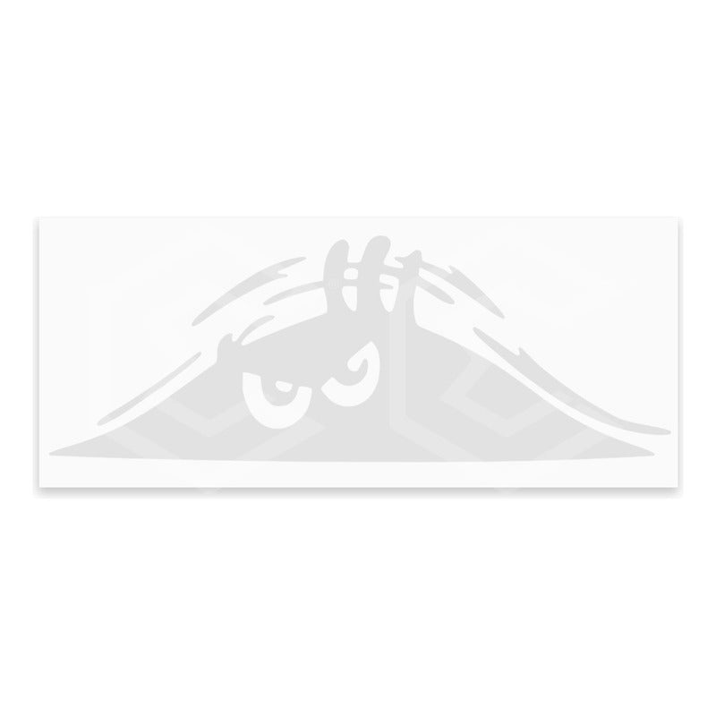 10 Calcomanía Sombra Fantasma Sticker Vinil Auto Moto 25x10