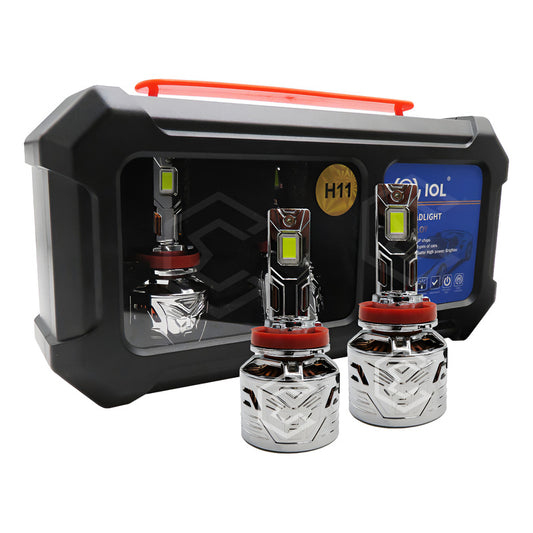 Kit 2 Focos H11 48 Led Csp Nitrogeno Zinc Alta Baja 20,000lm H11
