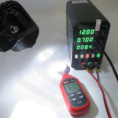 Faro Cuadrado O Redondo Lupa Bicolor 18,000lm 7 Led Uso Rudo