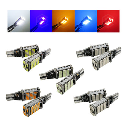 2pzs Focos Led T15 W16w Canbus 45 Smd 4014 1800lm Auto 12v