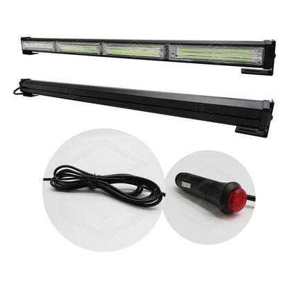 Barra Torreta Led Cob 4 Módulos Estrobo Código 16 Funciones