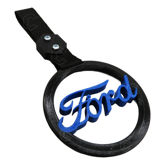 Tiron Ford Jdm Tsurikawa Strap Remolque Gancho Decorativo