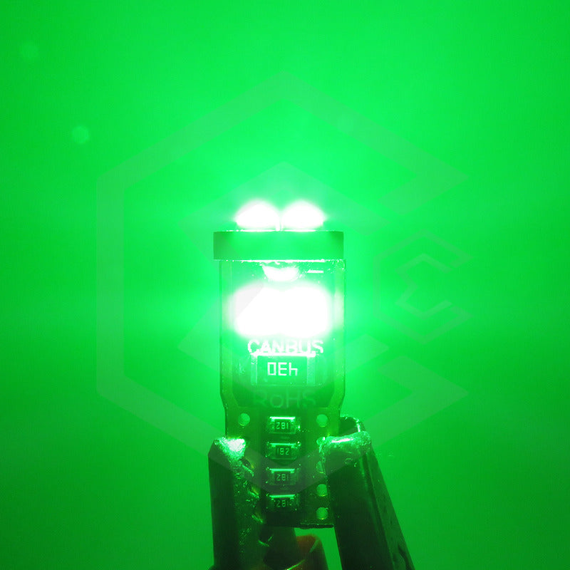 Par De Focos Pellizco 6 Led Burbuja Canbus Super Potente 12v